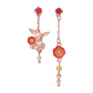 Pokemon: Earrings - Fleur de Coquelicot - Eevee [The Pokémon Company]