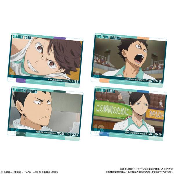 OFFICIAL BANDAI Haikyuu!! Wafer 2 (Shokugan) Collectible Cards SINGLE PACK