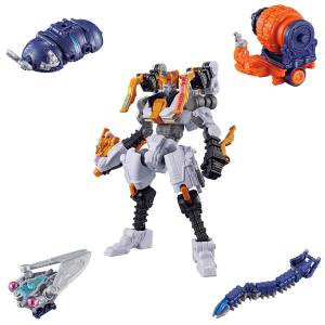 Minipla: Ohsama Sentai King-Ohger - Shugod combination series 03 - Tarantula Knight & Guardian Weapons Set (Candy Toys) [Bandai]