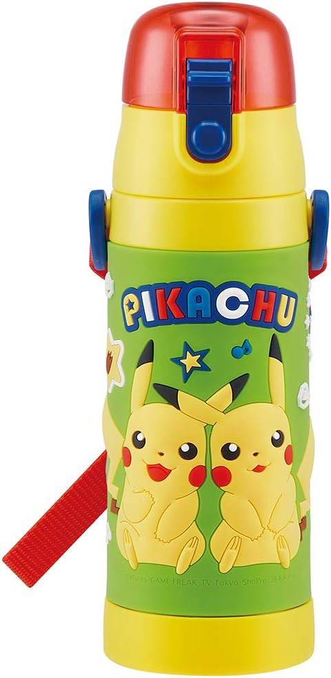 Pokémon: Stainless Water Bottle - Pikachu - 480ml (3D Ver.) [Skater]