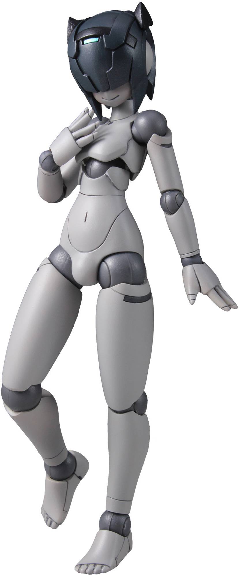 Polynian: Robot Neoanthropinae Polynian - Shamrock Tear - Gray Flesh, Ver.Update (Plastic Model) [Daibadi Production]