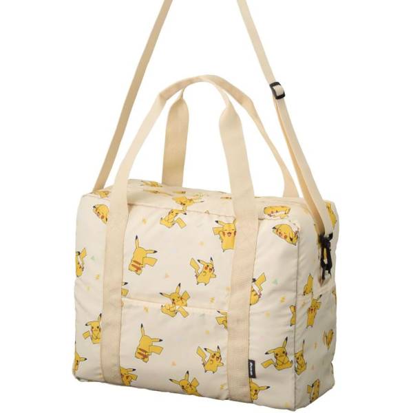 Japan Pokemon Mini Tote Bag Lunch Bag - Pikachu Yellow