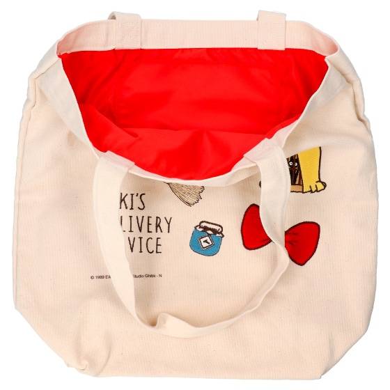 Studio Ghibli Kiki's Delivery Service Embroidered Canvas Tote Bag