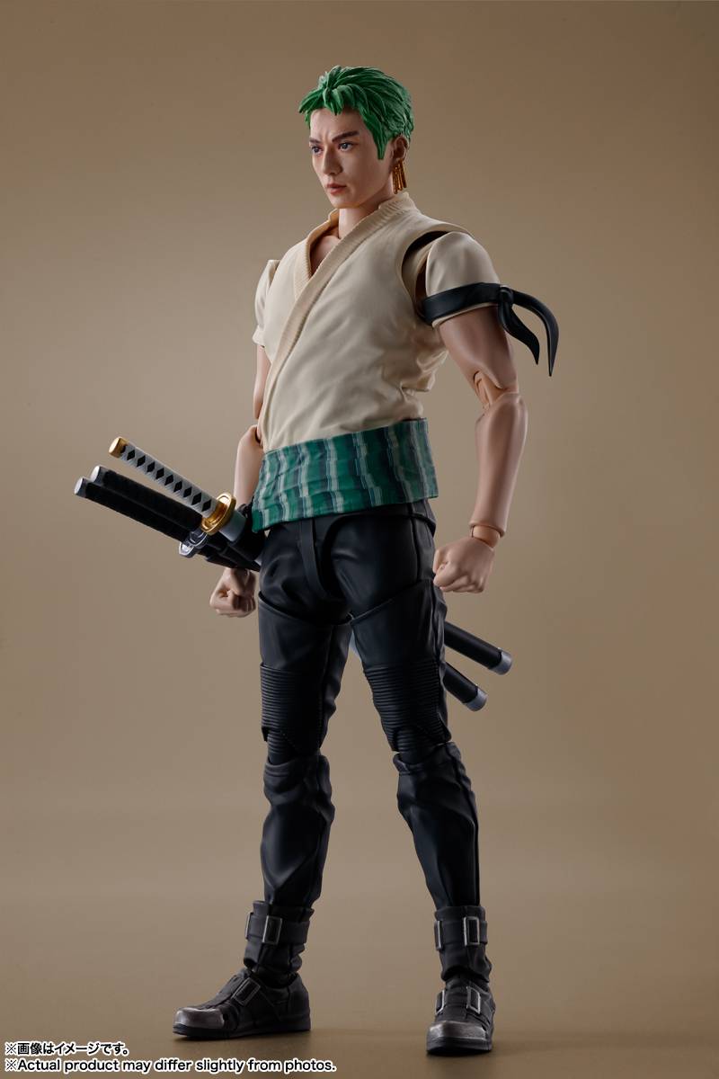 Roronoa Zoro One Piece - Action Figure Com Base - Arcade BR