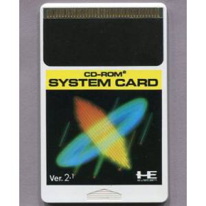 CD-Rom System Card ver. 2.1 [PCE CD - used / Loose]