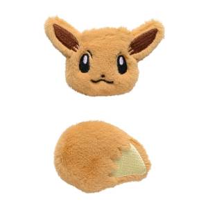 Pokemon: Fluffy Hair Clip - Face & Tail - Evoli [The Pokémon Company]