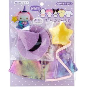 Sanrio Stuffed Doll: Pittato Friends - Wizard Set - M [Sanrio]