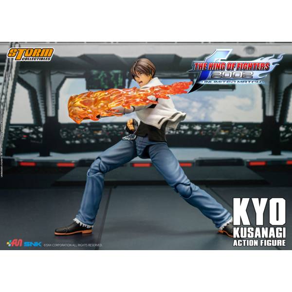 King of Fighters 2002 - Kyo Kusanagi Figure by Storm Collectibles