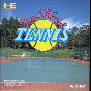 Final Match Tennis [PCE - occasion BE]