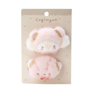 Hair Clips - Handmade Bear - Cogimyun - Set of 2 [Sanrio]