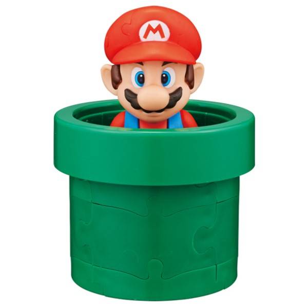 Super Mario: Kumu Kumu  3D Puzzle  Super Mario & Clay Pipe [Ensky]