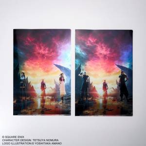 Final Fantasy VII Rebirth : A4 Metallic File Set (Set of 2) [Square Enix]
