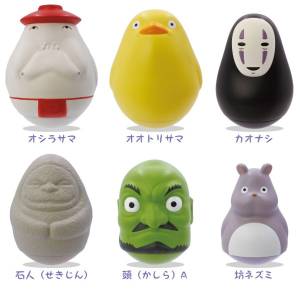 Potteri Yura Yura Okiagari Koboshi: Studio Ghibli - Spirited Away (6 Pcs/Box) [Ensky]