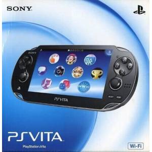 PlayStation Vita - Crystal Black - Wi-Fi (PCH-1000 ZA01) [Used Good Condition]