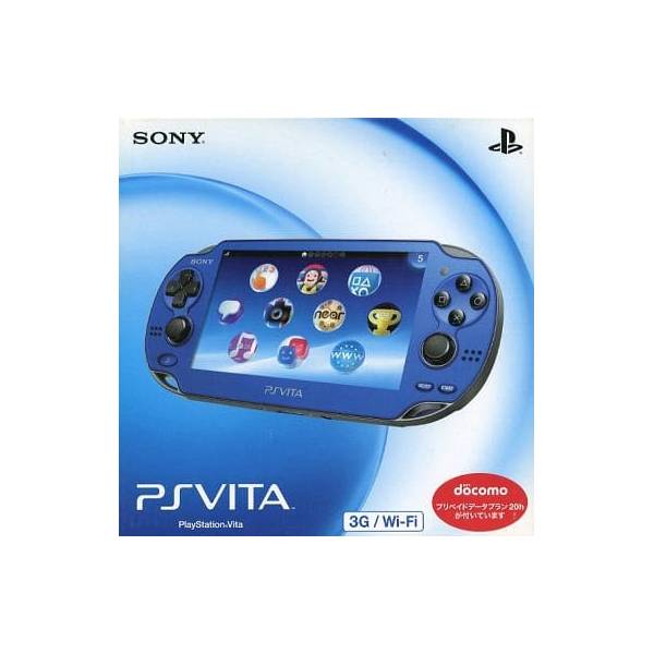 Buy PlayStation Vita Sapphire Blue 3G Wi-Fi (PCH-1100 AB04) - used