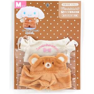 Sanrio Stuffed Doll: Pittato Friends - Bear Motif Clothes - M [Sanrio]