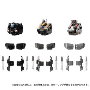 Diaclone: EX Core & Armament Set 1 [Takara Tomy]