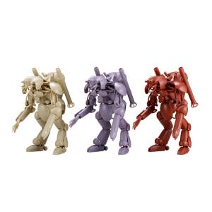ARTPLA: Maschinen Krieger - Humanoid Unmanned Interceptor Grosser Hund (3 Unit Set) Regular Color Ver. (Plastic Model) [Kaiyodo]