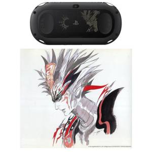 PlayStation Vita Slim - SaGa Scarlet Grace Special Pack - Black False God Edition - Wi-Fi [Occasion BE]