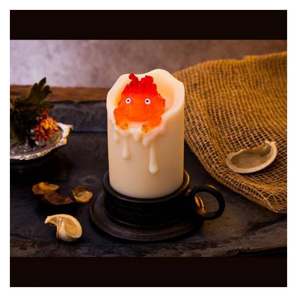 Studio Ghibli Howl's Moving Castle Calcifer's Flickering Candlelight
