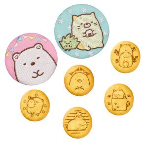 Shokugan: Sumikko Gurashi - Embroidered Badges and Cookies (12 Packs/Box) (Candy Toy) [Bandai]