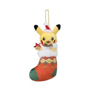 Pokemon Plush: Paldea's Christmas Market - Keychain Pikachu (Limited Edition) [The Pokémon Company]