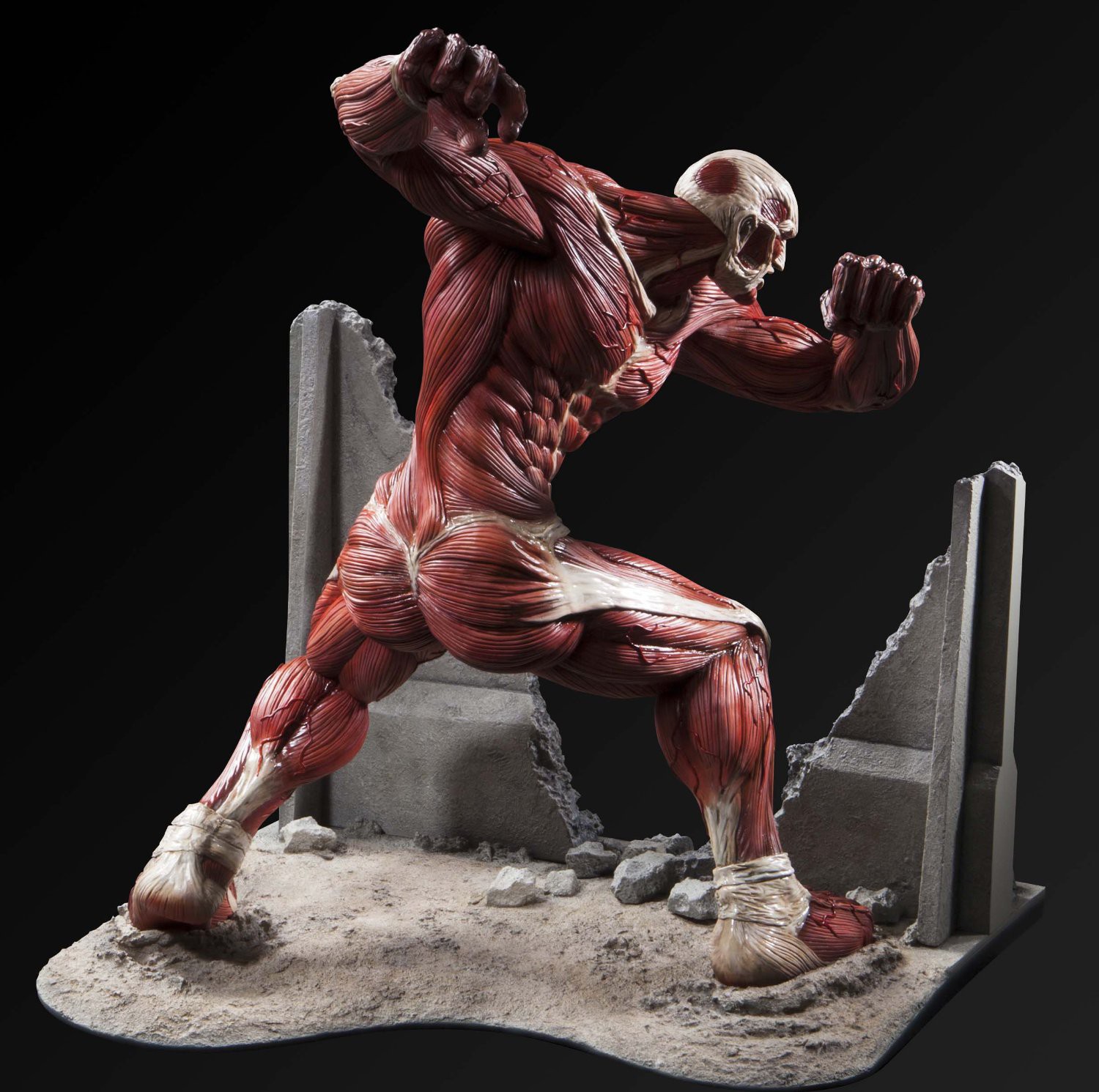 Figurine Colossale Du Titan De L'Attaque Enthousiaste Collection Kawaii