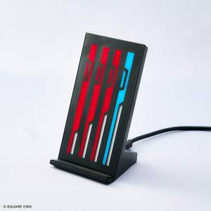 Wireless Charging Stand: Final Fantasy XIV - Allagan Tomestone of Poetics Design [Square Enix]