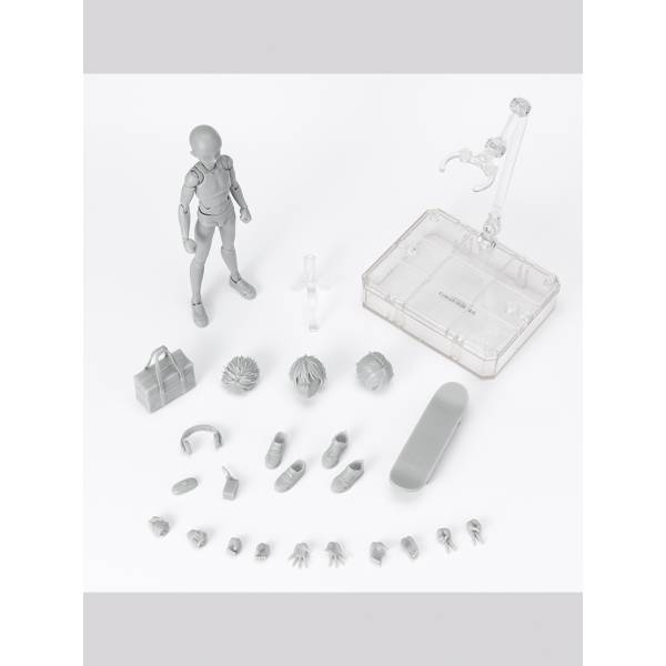 S.H.FIGUARTS: Body-kun : School Life Edition DX Set (Gray Color