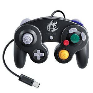 Nintendo GameCube Controller - Dairantou Smash Brothers Black [WiiU - Occasion / Loose]