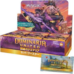 Magic The Gathering: Dominaria United Set Japanese Version 30 Pack Box [Trading Cards]