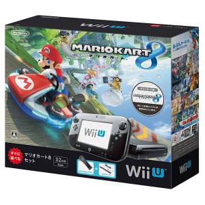 Wii U Black - Mario Kart 8 Box [Used Good Condition]
