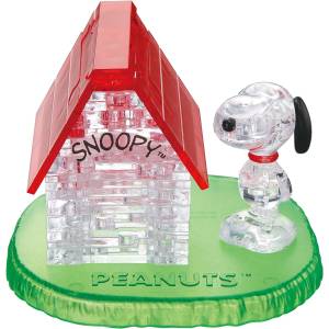 Peanuts: Crystal 3D Puzzle - Snoopy - Kennel Ver. (50 Pieces) [Beverly]
