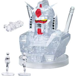 Gundam: Crystal 3D Puzzle - Clear Ver. (55 Pieces) [Beverly]