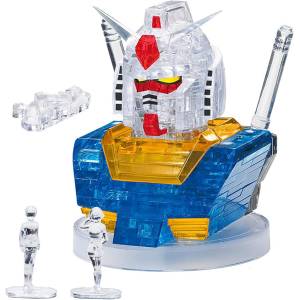 Gundam: Crystal 3D Puzzle - Color Ver. (55 Pieces) [Beverly]