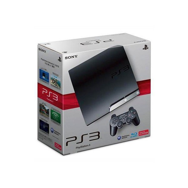 Buy PlayStation 3 Slim 160GB Charcoal Black CECH-3000A - used good