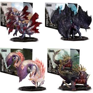 CAPCOM FIGURE BUILDER CUBE MONSTER HUNTER Silver Duke Dragon Malzeno