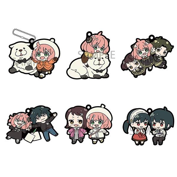 SPY x FAMILY: Rubber Mascot Buddy Collection Vol.2 (6 Pack Box) [Megahouse]