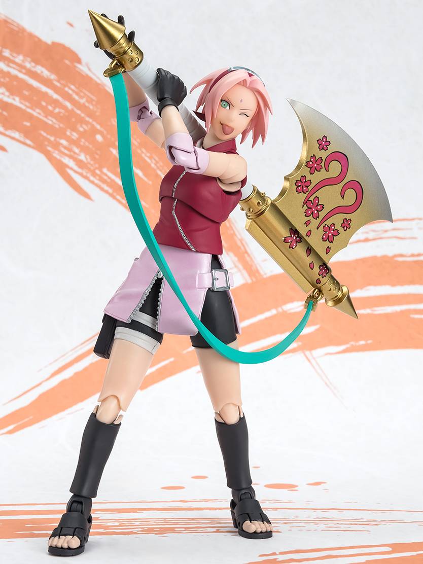 S.H.FIGUARTS: Naruto Shippuuden - Haruno Sakura (NARUTOP99 Edition Ver.)  [Bandai Spirits] - Nin-Nin-Game.com