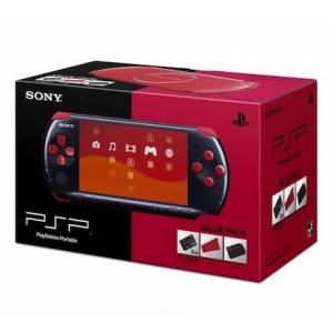 SONY PSP Playstation Portable Console JAPAN Model PSP-3000 Radiant Red  (Japan Import)