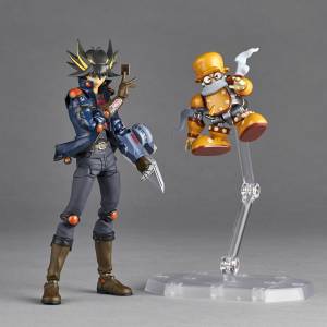 Revoltech: Yu-Gi-Oh! 5D's - Fudou Yuusei & Junk Synchron - DX Ver. (Limited Edition) [Kaiyodo]