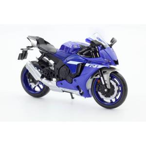 Diecast Motorcycle - 2022 Yamaha YZF-R1 1/12 (Blue Ver.) [Doyusha]