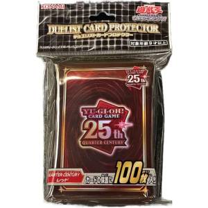 Yu-Gi-Oh! OCG:‎ Duelist Card Protective Sleeves - Pack of 100 (Quarter Century Red Ver.) [Konami]