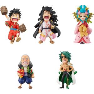 One Piece: World Collectable Figure - Wano Country Kanketsuhen 1 - 5 figures set (Banpresto) [2nd Hand]