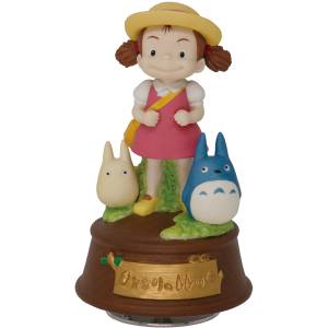 Studio Ghibli: My Neighbor Totoro - Porcelain Music Box - Walking with Mei-chan Ver. [Sekiguchi]