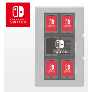 Nintendo Switch: Card Case 24 + 2 - White [Hori]