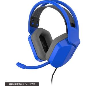 Gaming Headset: CYBER - Ultra-lightweight (Blue) [Switch/Playstation 5/Playstation 4/ PC]