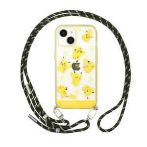 Pokemon: Pikachu - Pokemon IIIfit Case with Strap (iPhone 15/14/13) [Gourmandise]