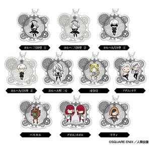 NieR:Automata Ver1.1a: Purapura Acrylic Keychain - Box of 10 [Square Enix]