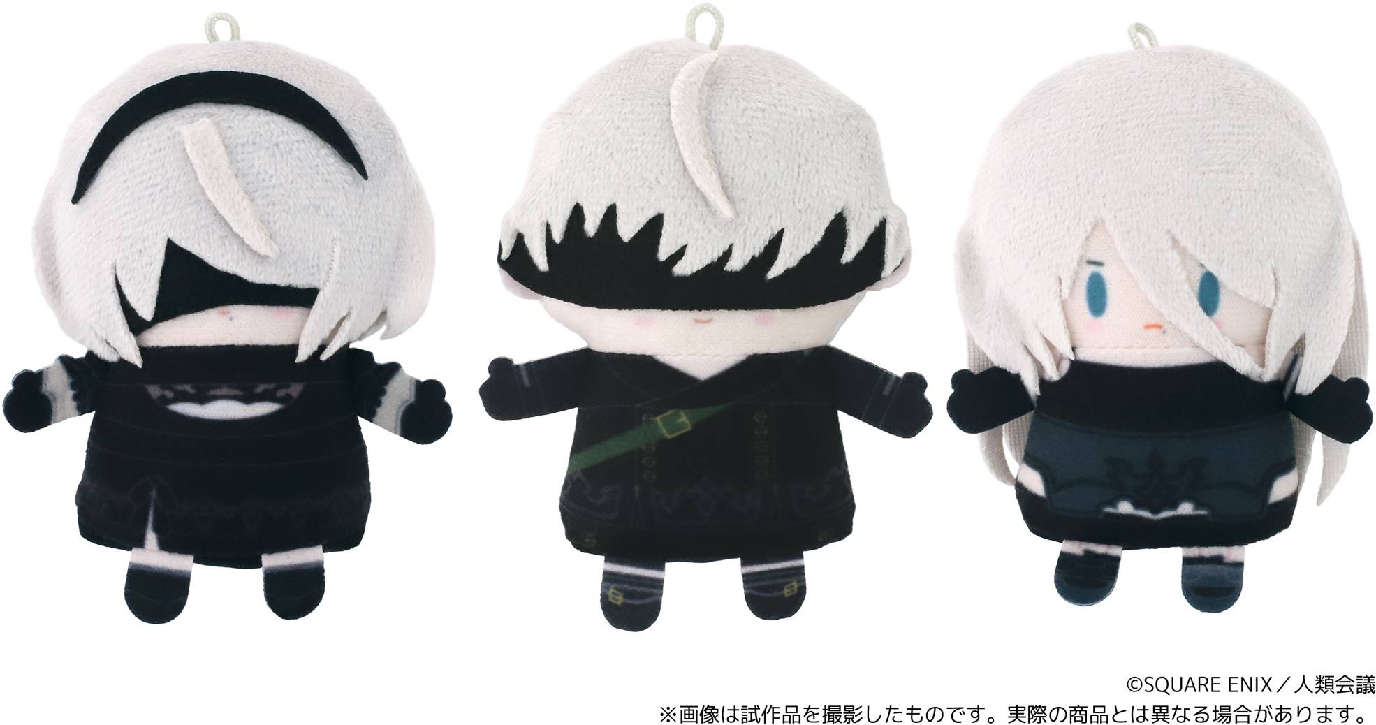 NieR Automata: Finger Mascot PUPPELA Set - 2B, 9S, A2 [Movic]